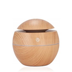 Dyfuzor ultradźwiękowy aromaterapeutyczny 500ml – Matowa czerń