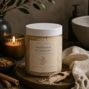 Sól do kąpieli – Sandałowiec i kaszmir, 500 g